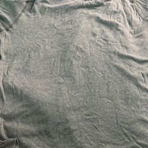 Grey long sleeve Burberry shirt in men size L